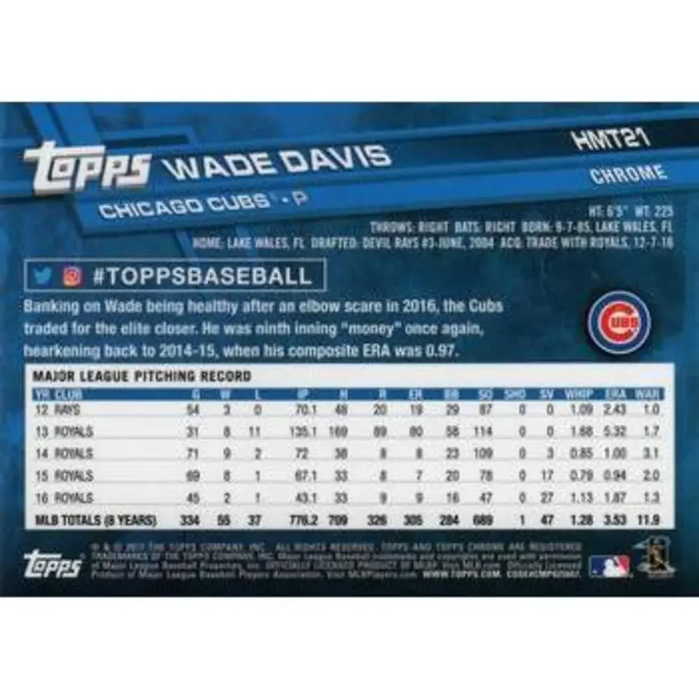 Topps celebrate 2017